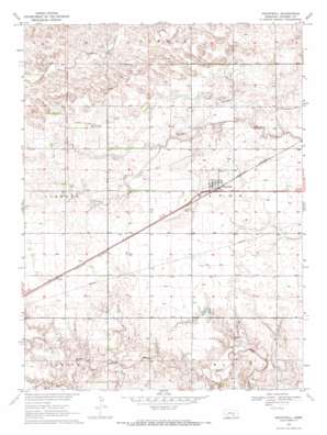 Heartwell topo map