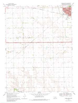 Aurora West USGS topographic map 40098g1
