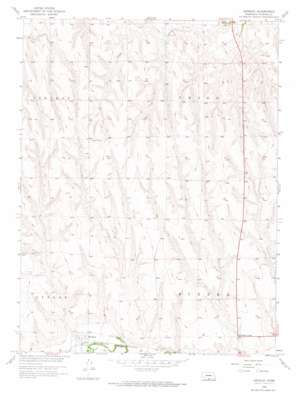Hendley USGS topographic map 40099b8
