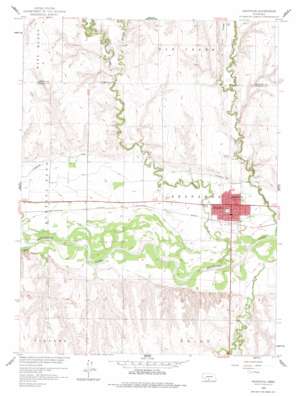 Arapahoe USGS topographic map 40099c8