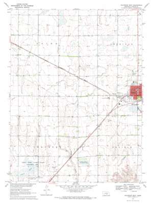 Holdrege West USGS topographic map 40099d4