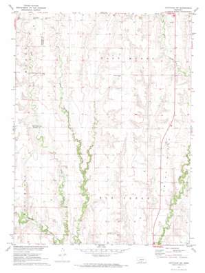 Arapahoe NW USGS topographic map 40099d8