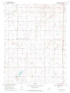 Elm Creek Sw USGS topographic map 40099e4