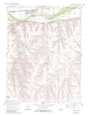 Danbury NE USGS topographic map 40100b3