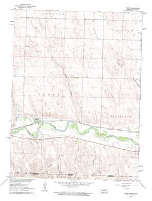 Parks USGS topographic map 40101a6