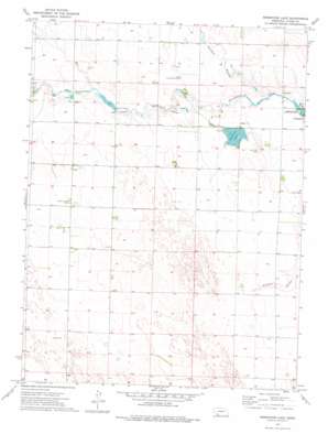 Reservoir Lake USGS topographic map 40101d7