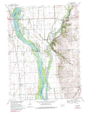 Wann USGS topographic map 41096b3