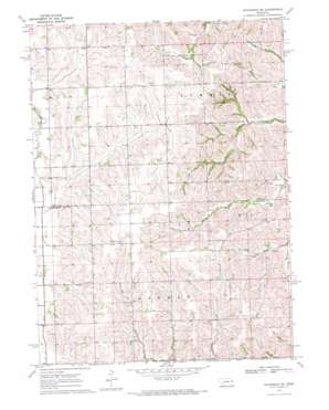 Nickerson NE USGS topographic map 41096f3