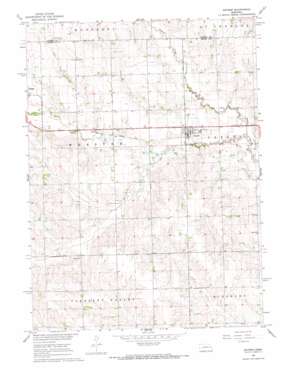 Snyder USGS topographic map 41096f7