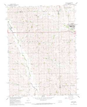 Dodge USGS topographic map 41096f8