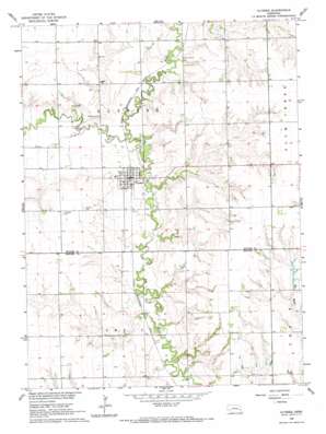 Ulysses USGS topographic map 41097a2