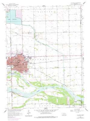 Columbus USGS topographic map 41097d3