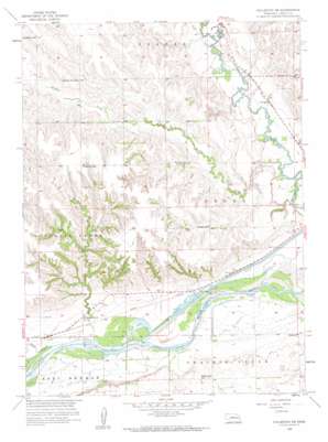 Fullerton NE USGS topographic map 41097d7