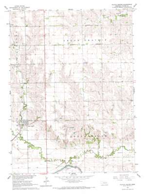 Platte Center topo map