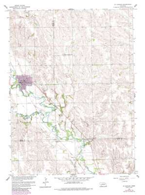 Saint Edward USGS topographic map 41097e7