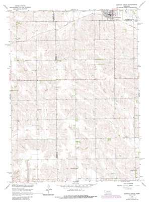 Newman Grove USGS topographic map 41097f7