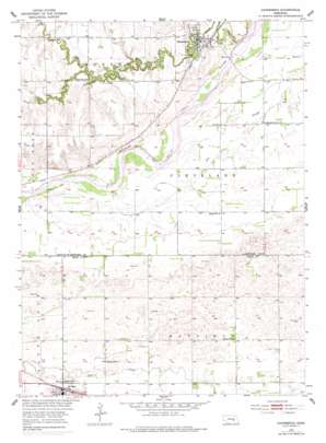 Dannebrog USGS topographic map 41098a5
