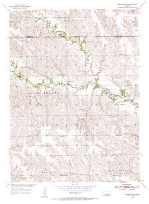 Belgrade NW USGS topographic map 41098d2