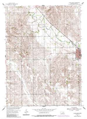 Albion West USGS topographic map 41098f1