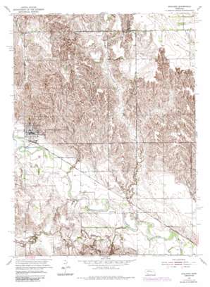 Spalding USGS topographic map 41098f3