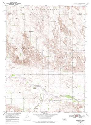 Walworth topo map