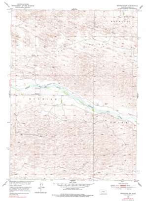 Brewster Sw topo map