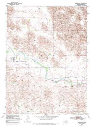 Brewster topo map