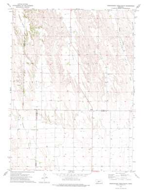Odencranze Table South USGS topographic map 41100a2