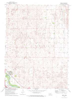 Brady USGS topographic map 41100a3
