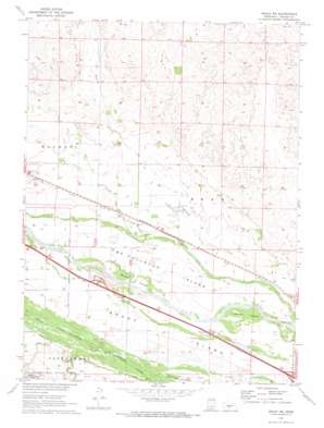 Brady SW USGS topographic map 41100a4