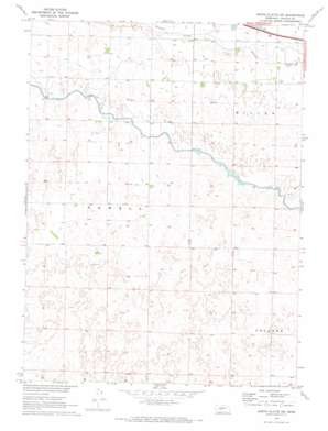North Platte Sw topo map