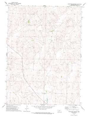 North Platte 2 Se topo map