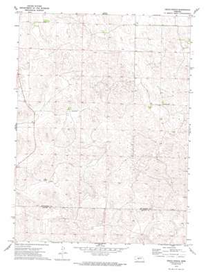 North Platte 2 Ne topo map