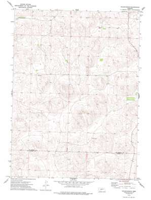 North Platte 2 Nw topo map