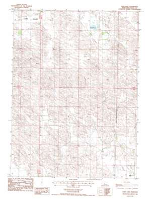 Cody Lake USGS topographic map 41100e5