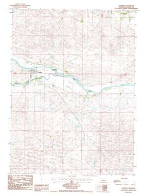 Dunning topo map