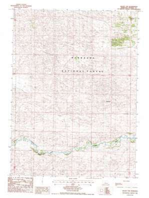 Halsey Sw USGS topographic map 41100g4