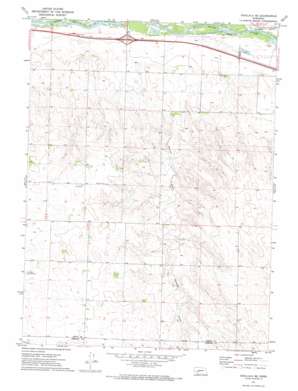 Ogallala SE USGS topographic map 41101a5