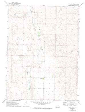 Green Ranch USGS topographic map 41101c1