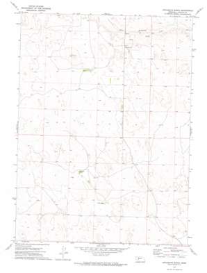 Applegate Ranch topo map