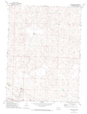 Glinn Ranch USGS topographic map 41101c5