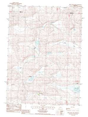 Cheyenne Lake topo map