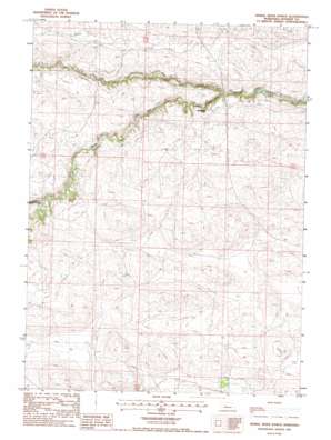 Dismal River Ranch topo map
