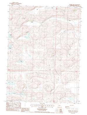 Bunner Lake USGS topographic map 41101h5
