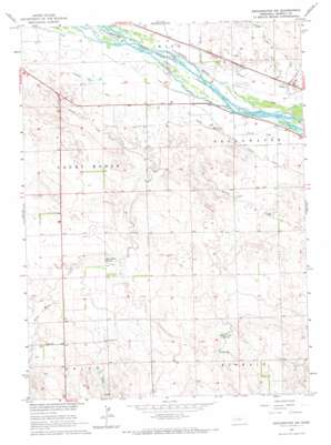 Broadwater Sw topo map