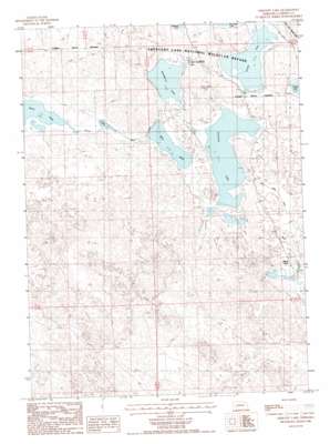 Crescent Lake USGS topographic map 41102f4
