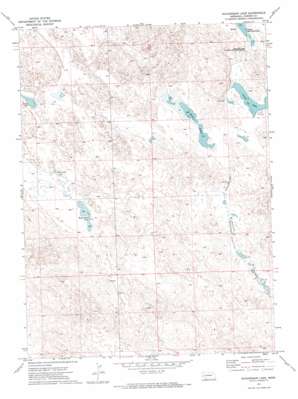 Richardson Lake topo map