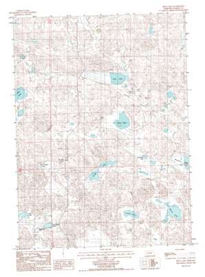 Beck Lake USGS topographic map 41102h5