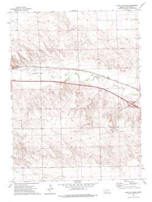 Point of Rocks USGS topographic map 41103b2
