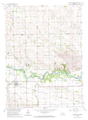 Meadow Grove USGS topographic map 42097a6